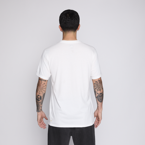 Polera Hombre Logo Frontal White Estampado V2622BL Colo Colo - Imagen 3