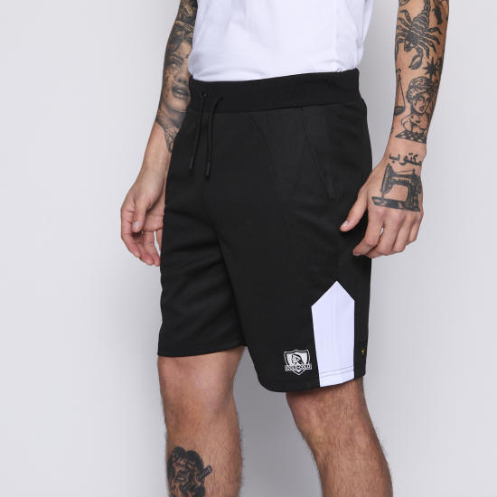 Short Hombre Costado Blanco V2661NE Colo Colo - Imagen 2