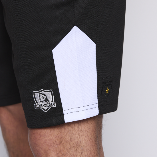 Short Hombre Costado Blanco V2661NE Colo Colo - Imagen 6
