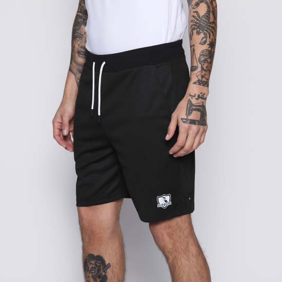 Short Hombre Liso Black V2663NE Colo Colo - Imagen 2