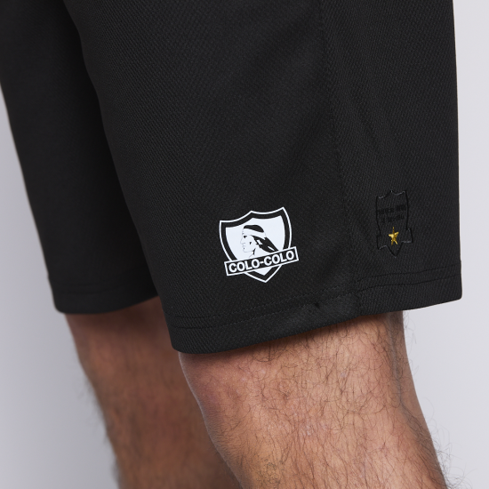 Short Hombre Liso Black V2663NE Colo Colo - Imagen 5