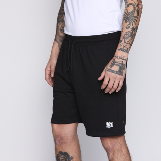 Short Hombre Liso Black V2665NE Colo Colo - Imagen 2