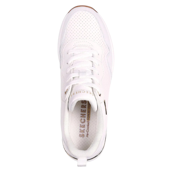 Zapatilla Mujer Million Air Hotter Air Blanco Skechers - Imagen 2