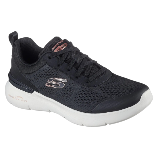 Zapatilla Mujer Skech Air Dynamight 2.0 Negro New Skechers - Imagen 5