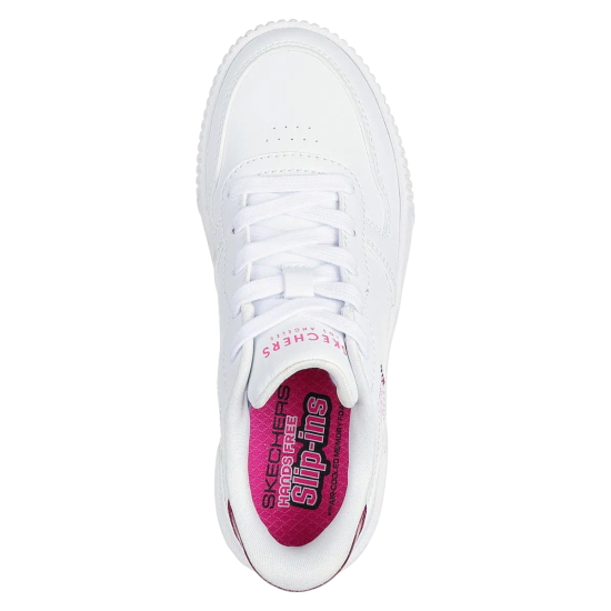 Zapatilla Niña Jade Metallic Springs Blanco Skechers - Imagen 2