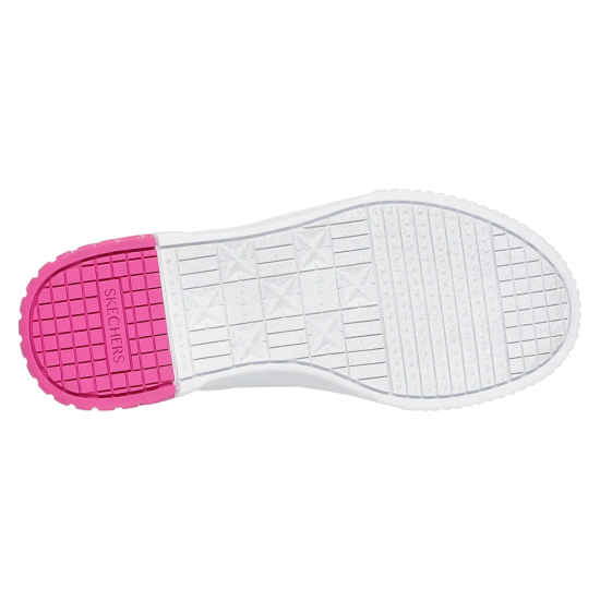 Zapatilla Niña Jade Metallic Springs Blanco Skechers - Imagen 3