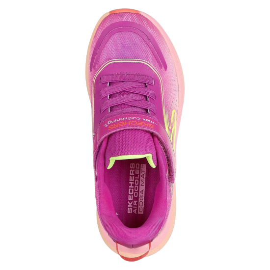 Zapatilla Niña Max Cushioning Ascend Sunset Searching Rosa Skechers - Imagen 2