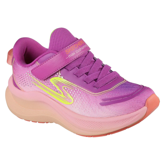 Zapatilla Niña Max Cushioning Ascend Sunset Searching Rosa Skechers - Imagen 5