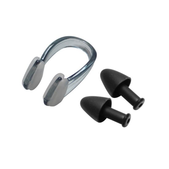 Set de Tapones Oidos y Clip Nasal Negro Uktime - Imagen 4