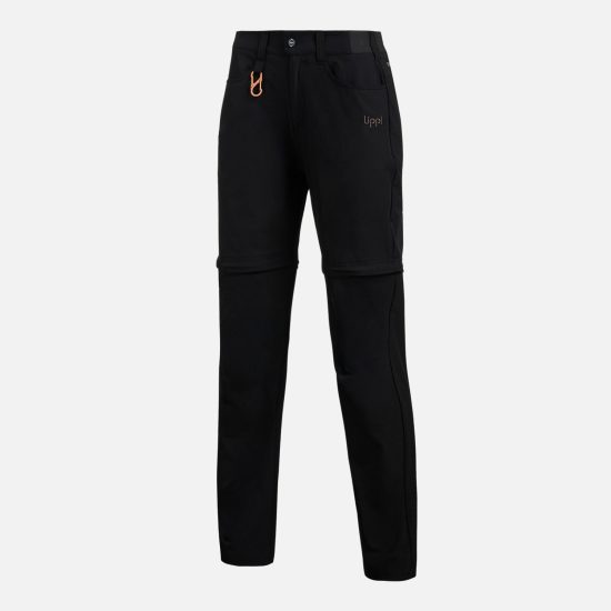 Pantalon Mujer Lennox Q-Dry Mix 2 Pants Negro Lippi - Imagen 2