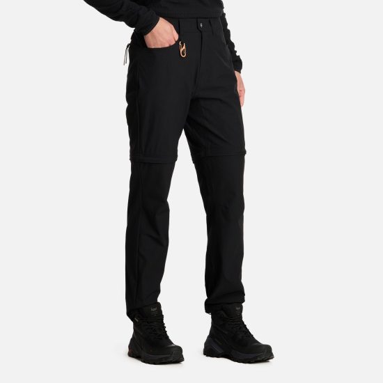 Pantalon Mujer Lennox Q-Dry Mix 2 Pants Negro Lippi - Imagen 4