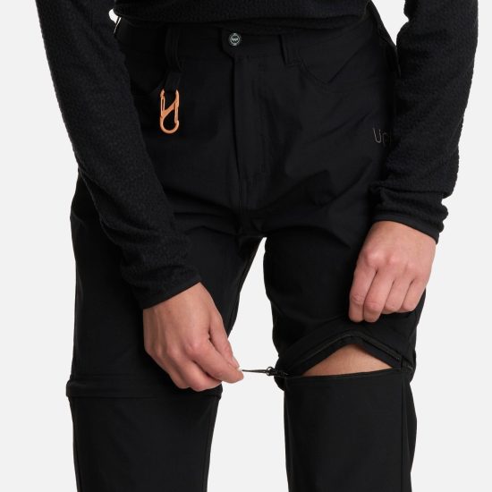 Pantalon Mujer Lennox Q-Dry Mix 2 Pants Negro Lippi - Imagen 6