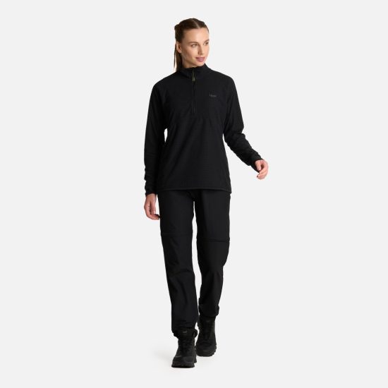 Pantalon Mujer Lennox Q-Dry Mix 2 Pants Negro Lippi - Imagen 7