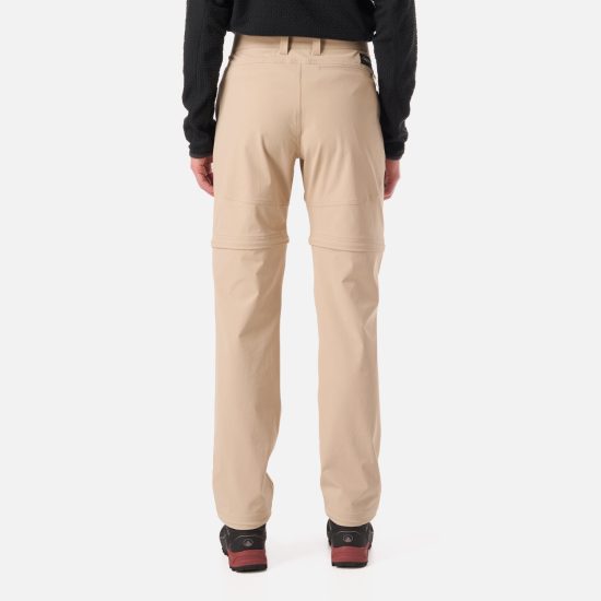 Pantalon Mujer Lennox Q-Dry Mix 2 Pants Beige Lippi - Imagen 2