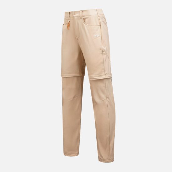 Pantalon Mujer Lennox Q-Dry Mix 2 Pants Beige Lippi - Imagen 3