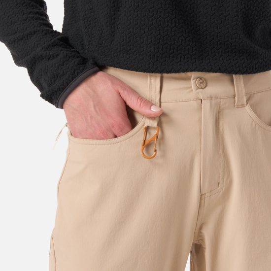 Pantalon Mujer Lennox Q-Dry Mix 2 Pants Beige Lippi - Imagen 4