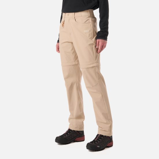 Pantalon Mujer Lennox Q-Dry Mix 2 Pants Beige Lippi - Imagen 5