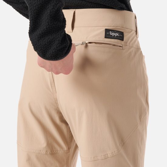 Pantalon Mujer Lennox Q-Dry Mix 2 Pants Beige Lippi - Imagen 6
