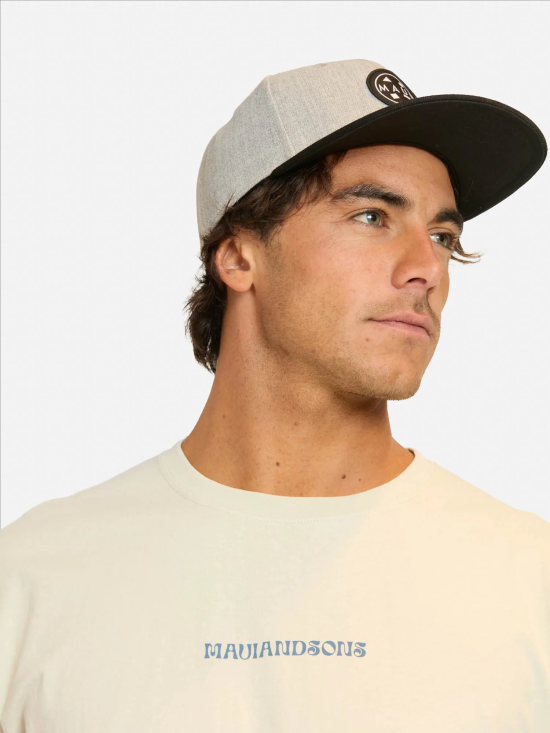 Polera Hombre MC 5P612-MV Liso Beige Maui - Imagen 3