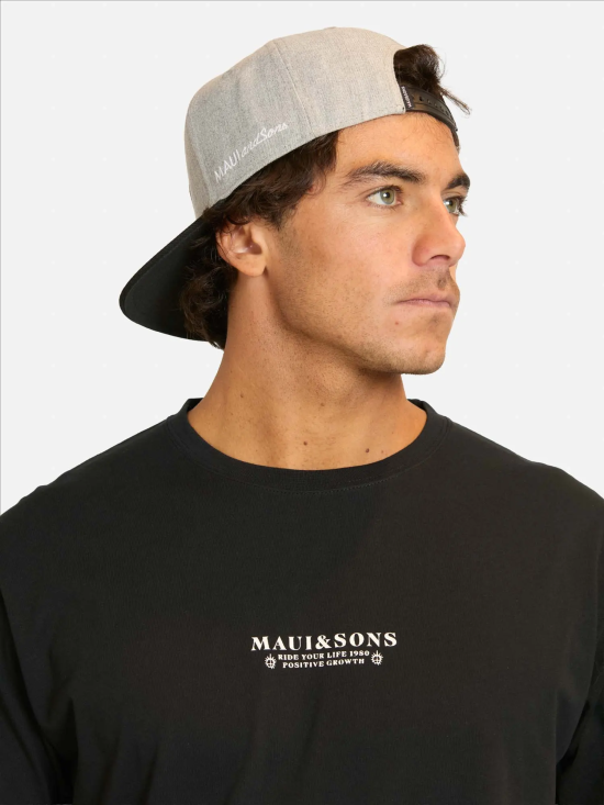 Polera Hombre MC 5P610-MV Liso Black Maui - Imagen 3