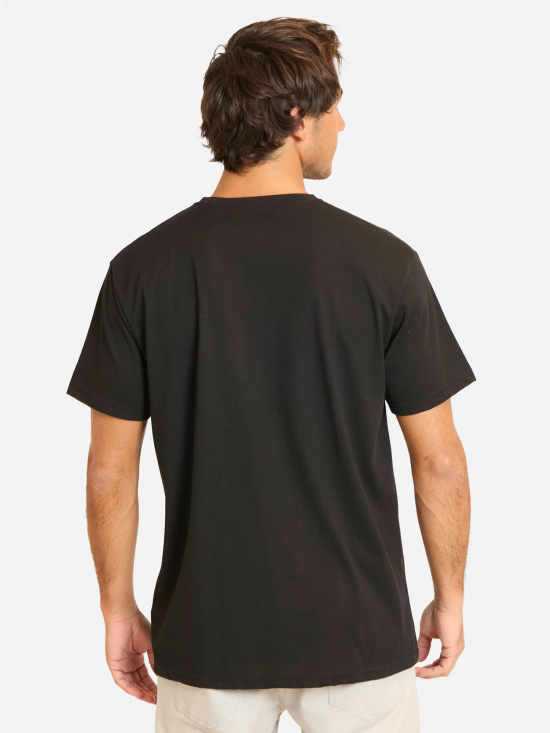 Polera Hombre MC 5P186-MV Liso Black Maui - Imagen 2