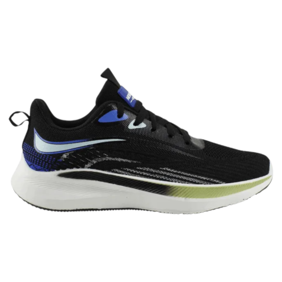 Zapatilla Hombre New Walk Mesh Negra Deportiva - Imagen 2