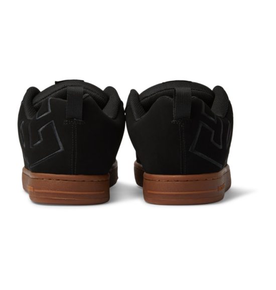 Zapatilla Hombre Court Graffik M Shoe Black/Gum DC - Imagen 3