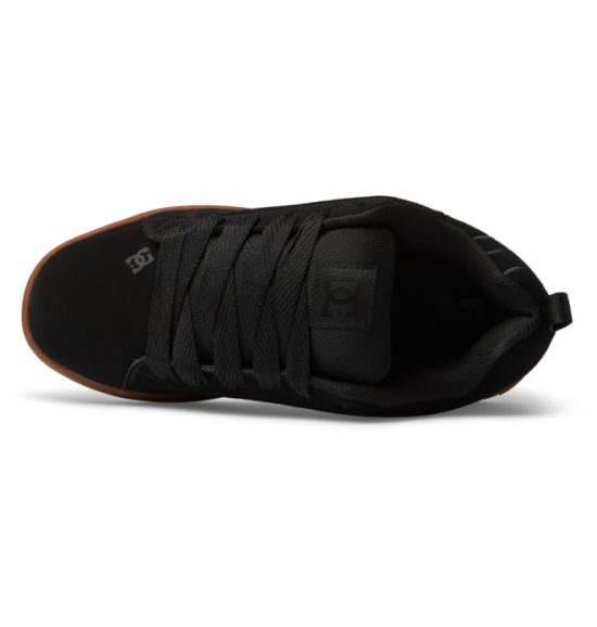 Zapatilla Hombre Court Graffik M Shoe Black/Gum DC - Imagen 5