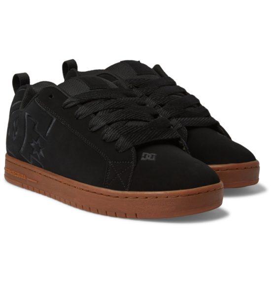 Zapatilla Hombre Court Graffik M Shoe Black/Gum DC - Imagen 6