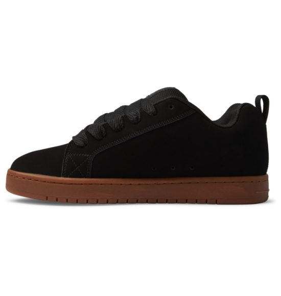 Zapatilla Hombre Court Graffik M Shoe Black/Gum DC - Imagen 7
