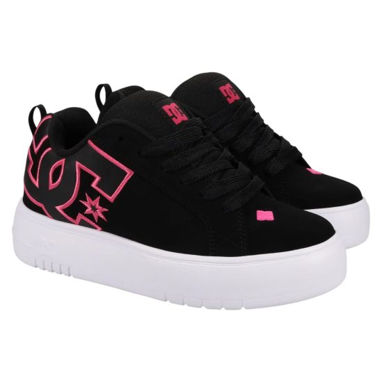 Zapatilla Mujer Court Graffik Plataform DC - Imagen 2