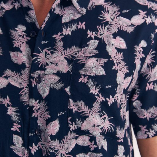 Camisa Hombre Surf Guayabera Plain Andromeda - Imagen 3