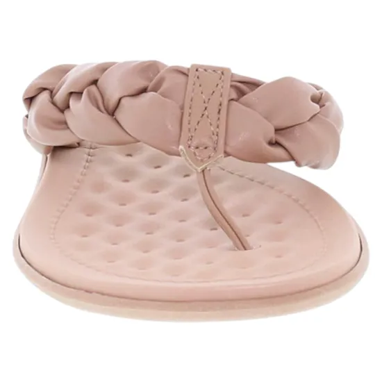 Sandalia Mujer Trenzada Beige 8224.853 Beira Rio - Imagen 3