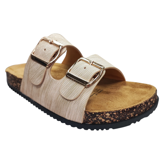 Sandalia Mujer Sintético Beige Siena Bonny Franco - Imagen 2