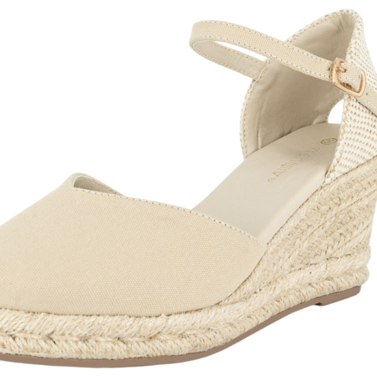 Sandalia Mujer Verona Yute Beige Alquimia - Imagen 4