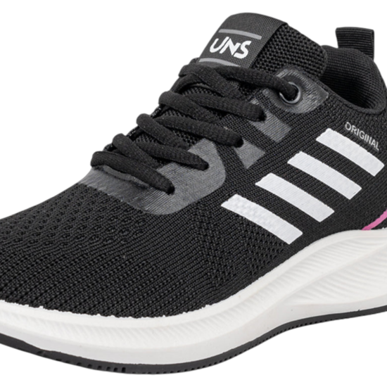 Zapatilla Mujer Nova Running Negro UNS - Imagen 4