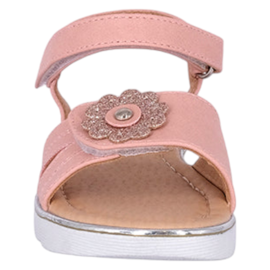 Sandalia Niña Coral Rosado Bamboo - Imagen 3