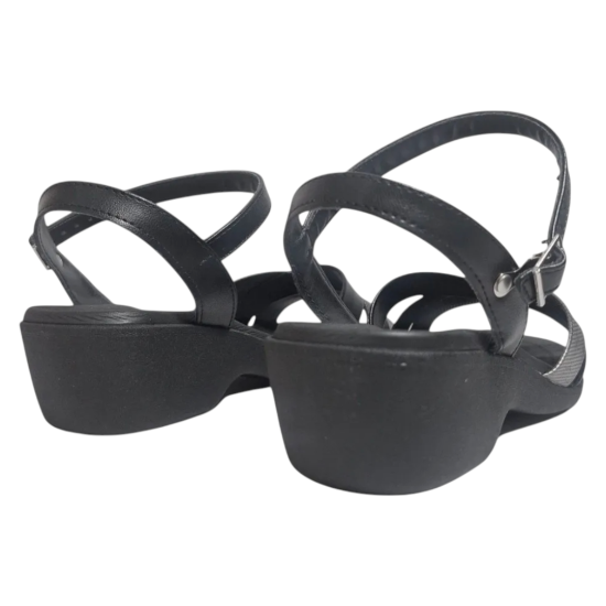 Sandalia Mujer Britta Gales Negro Beira Rio - Imagen 3