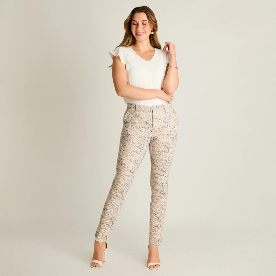 Pantalón Slim Fit Arena Animal Print Ldp - Imagen 3