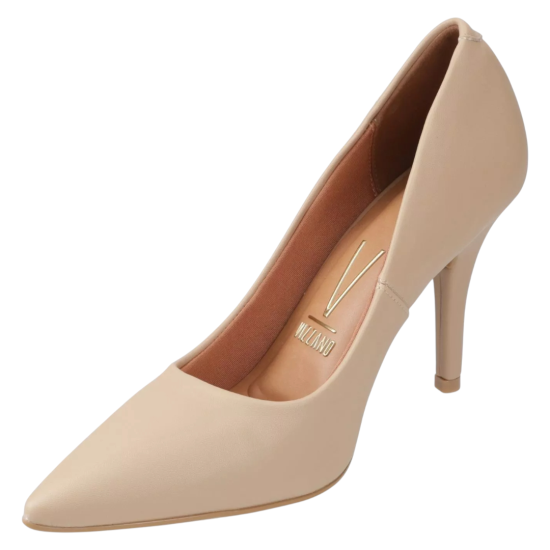 ZAPATO TACO ALTO MUJER BEIGE VIZZANO - Imagen 5