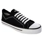 Zapatilla Unisex Topper Derby Lona Negra