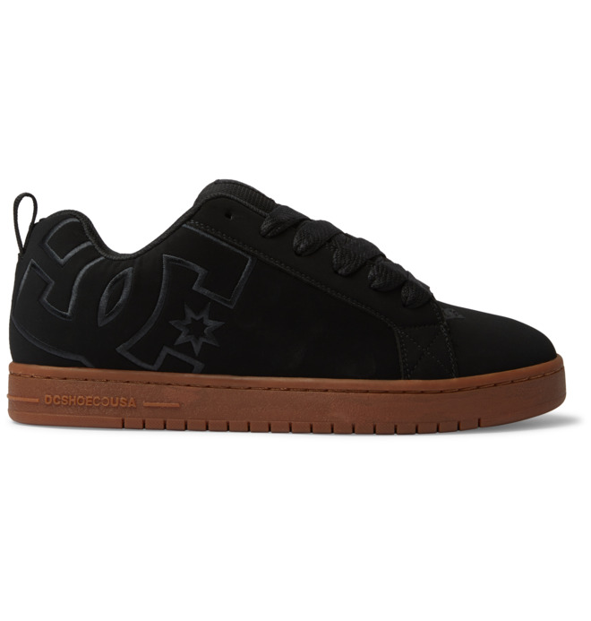 Zapatilla Hombre Court Graffik M Shoe Black/Gum DC