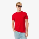 Polera Hombre Algódon Rojo Lacoste