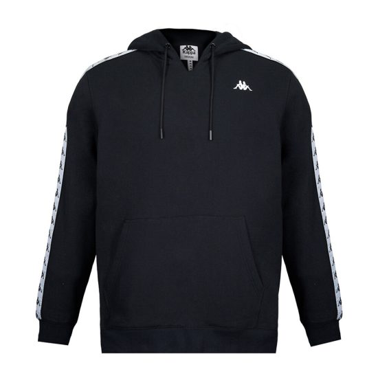 Polerón Hombre Banda Logo Negro Kappa