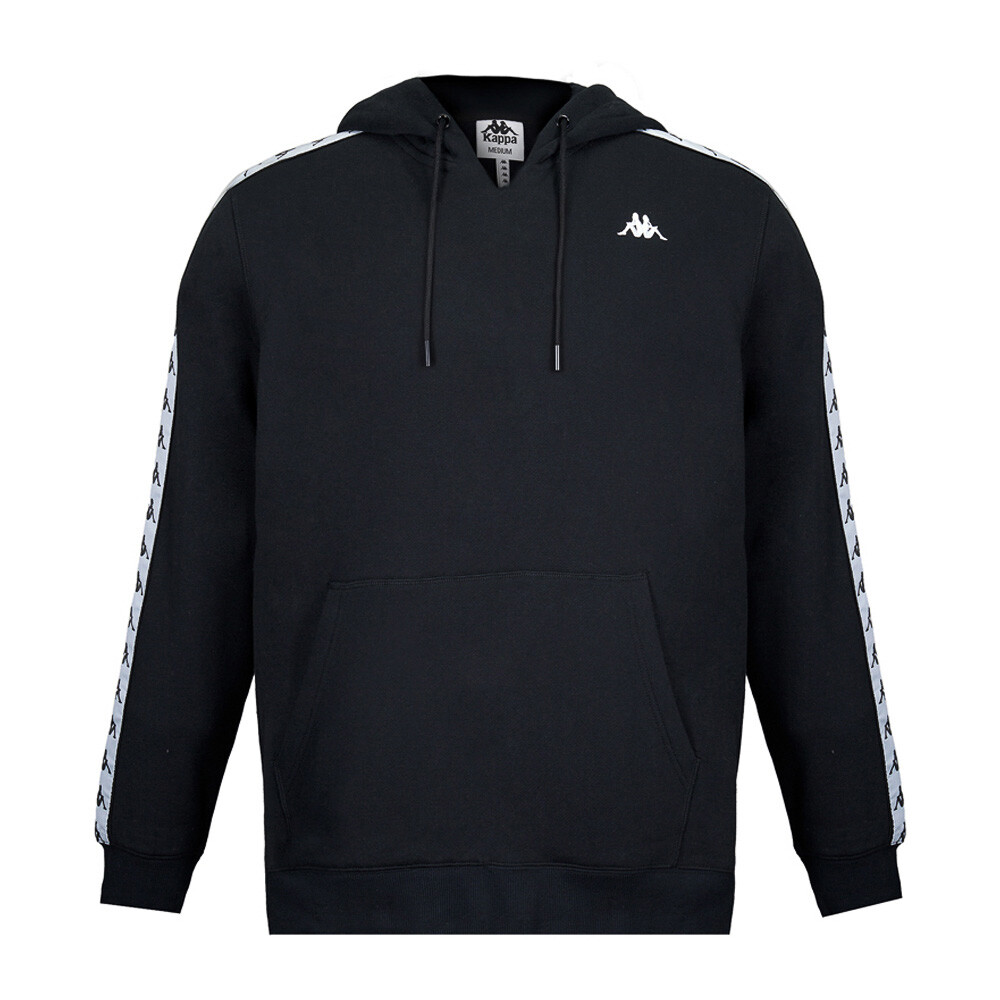 Polerón Hombre Banda Logo Negro Kappa