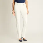 Jeans Slim Mujer Crudo LDP