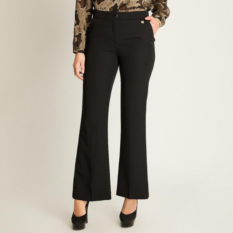 Pantalón Formal Negro Flare Ldp