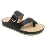 Sandalia Mujer Casual Black Comfort Bonnyfranco