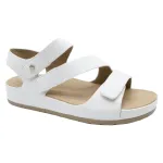 Sandalia Mujer Blanca Confort Zen Bonnyfranco