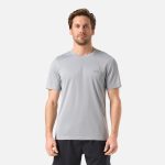 Polera Hombre Core Q-Dry T-Shirt Gris Lippi
